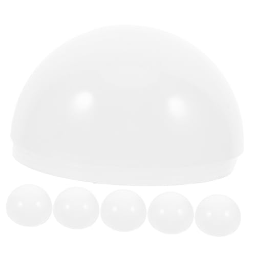Operitacx 6 Stück Flacher PC Lampenschirm Diffusor für LED Glühbirnen Halbrunde Beschlag Abdeckungen für Deckenleuchten Weiße Diffusionsplatten Operitacx 6 Stück Flacher PC Lampenschirm Diffusor für LED Glühbirnen Halbrunde Beschlag Abdeckungen für Deckenleuchten Weiße Diffusionsplatten von Operitacx