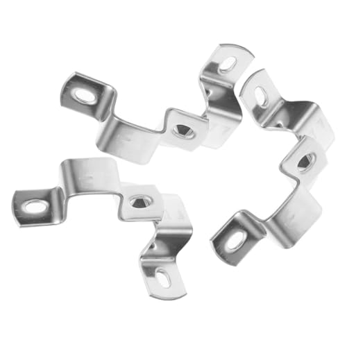 Operitacx 6 Stück Teiliges Edelstahl U förmige Rohrschellen Rohrhalterung für Rohre und Kabelbefestigung mit Hoher Stabilität und Verformungsfestem Design Geeignet für Wand Holzmontage Operitacx 6 Stück Teiliges Edelstahl U förmige Rohrschellen Rohrhalterung für Rohre und Kabelbefestigung mit Hoher Stabilität und Verformungsfestem Design Geeignet für Wand Holzmontage von Operitacx