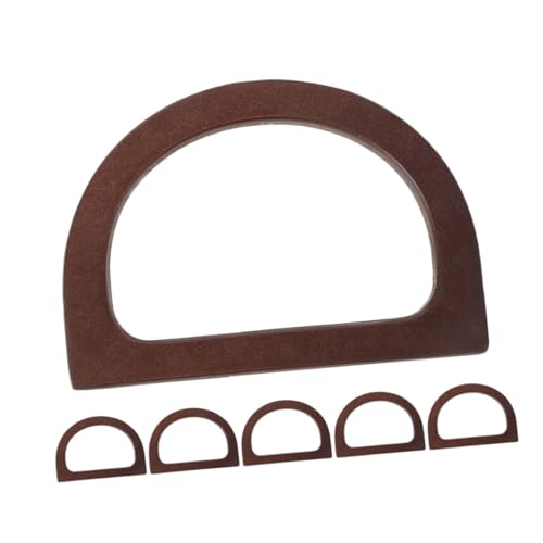 Operitacx 6stücke Holzgriffe Im D-förmigen Design Als Ersatz Handgefertigte Taschenzubehör Für Handtaschen Clutches Und DIY-projekte Langlebige Und Robuste Griffe Für Täglichen Operitacx 6stücke Holzgriffe Im D-förmigen Design Als Ersatz Handgefertigte Taschenzubehör Für Handtaschen Clutches Und DIY-projekte Langlebige Und Robuste Griffe Für Täglichen von Operitacx