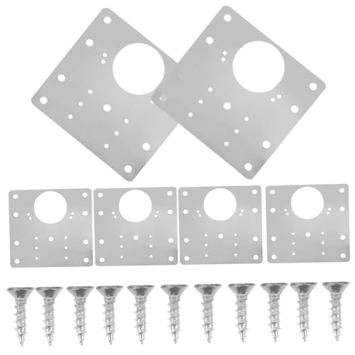 Operitacx 6 Stück Teiliges Reparaturplatten Scharnierbefestigung für Möbel Schranktüren Stabile Metallhalterung mit Präziser Verarbeitung für Küchen Wohn und Arbeitsmöbel Operitacx 6 Stück Teiliges Reparaturplatten Scharnierbefestigung für Möbel Schranktüren Stabile Metallhalterung mit Präziser Verarbeitung für Küchen Wohn und Arbeitsmöbel von Operitacx