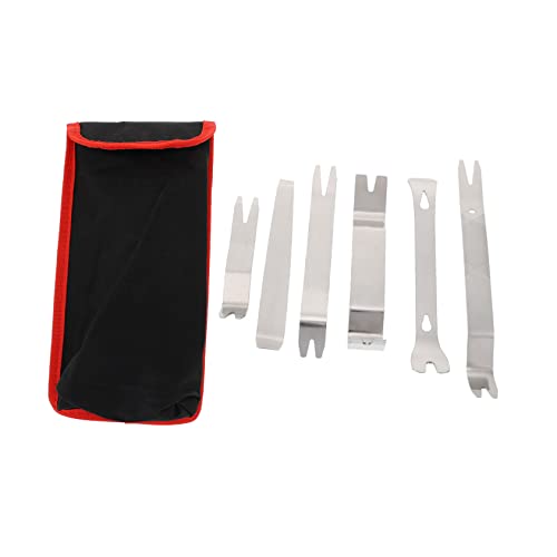Operitacx 6 Stück Teiliges Set Brechstangen Werkzeug für Auto Demontage Zierleisten Entfernen Sicherer Einsatz ohne Lackschäden Ergonomisches Design für und Außenbereich Operitacx 6 Stück Teiliges Set Brechstangen Werkzeug für Auto Demontage Zierleisten Entfernen Sicherer Einsatz ohne Lackschäden Ergonomisches Design für und Außenbereich von Operitacx
