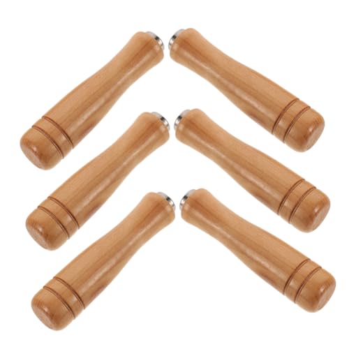Operitacx 6 Stück Teiliges Set Holzgriff Feilenheft Förmigem Innenloch Ergonomischer Feilengriff aus Robustem Holz Komfortabler Griff für Vielseitige Feilen und Raspeln Geeignet für Holz Operitacx 6 Stück Teiliges Set Holzgriff Feilenheft Förmigem Innenloch Ergonomischer Feilengriff aus Robustem Holz Komfortabler Griff für Vielseitige Feilen und Raspeln Geeignet für Holz von Operitacx