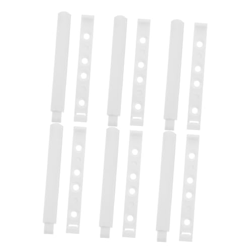 Operitacx 6 Stück Teiliges Soft Closing Dämpfer für Küchenschränke und Kleiderschränke Push To Close Rebound Device aus Kunststoff Leiser Türstoßdämpfer zur Geräuschreduzierung und Operitacx 6 Stück Teiliges Soft Closing Dämpfer für Küchenschränke und Kleiderschränke Push To Close Rebound Device aus Kunststoff Leiser Türstoßdämpfer zur Geräuschreduzierung und von Operitacx