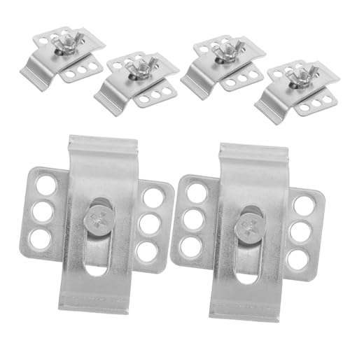 Operitacx 6 Stück Teiliges Unterbau Spüle Halterungen Robuste Clips für Einfache Installation Geeignet für Keramikbecken Küche und Bad Langlebig Sichere Befestigung ohne Werkzeug Operitacx 6 Stück Teiliges Unterbau Spüle Halterungen Robuste Clips für Einfache Installation Geeignet für Keramikbecken Küche und Bad Langlebig Sichere Befestigung ohne Werkzeug von Operitacx