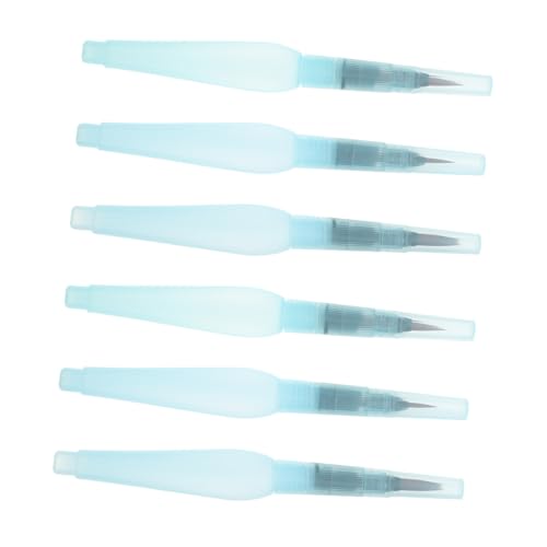 Operitacx 6 Stück Teiliges Wasserpinsel Stifte mit Nachfüllbarem Wassertank Leicht zu Bedienen und Ergonomisch für Aquarellmalerei und Wassermalfarben Mit Großer Mittlerer und Kleiner Operitacx 6 Stück Teiliges Wasserpinsel Stifte mit Nachfüllbarem Wassertank Leicht zu Bedienen und Ergonomisch für Aquarellmalerei und Wassermalfarben Mit Großer Mittlerer und Kleiner von Operitacx