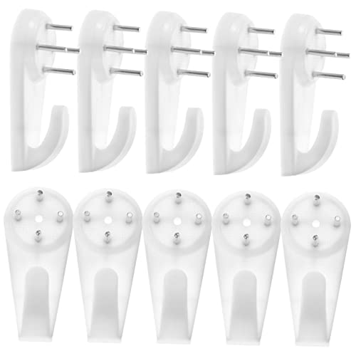 Operitacx 60 Stück Unsichtbare Wandhaken Traceless Nail Hooks für Bilderrahmen Uhren und Spiegel Geeignet für Fliesen und Langlebig und Operitacx 60 Stück Unsichtbare Wandhaken Traceless Nail Hooks für Bilderrahmen Uhren und Spiegel Geeignet für Fliesen und Langlebig und von Operitacx