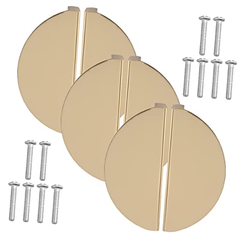 Operitacx 6Stücke Halbrunde Möbelgriffe Lochabstand Eleganter Pull Griff für Küchenschränke und Kommoden Glatte Oberfläche Installieren Operitacx 6Stücke Halbrunde Möbelgriffe Lochabstand Eleganter Pull Griff für Küchenschränke und Kommoden Glatte Oberfläche Installieren von Operitacx