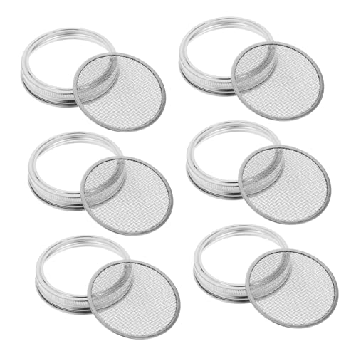 Operitacx 6st Keimglas Deckel Für Sprossengläser Einmachglasdeckel Einmachglas Ausgießer Deckel Einmachgläser Deckel Sprossenzucht Sprossengarten Keimset Mesh-abdeckung Lebensmittelqualität Operitacx 6st Keimglas Deckel Für Sprossengläser Einmachglasdeckel Einmachglas Ausgießer Deckel Einmachgläser Deckel Sprossenzucht Sprossengarten Keimset Mesh-abdeckung Lebensmittelqualität von Operitacx
