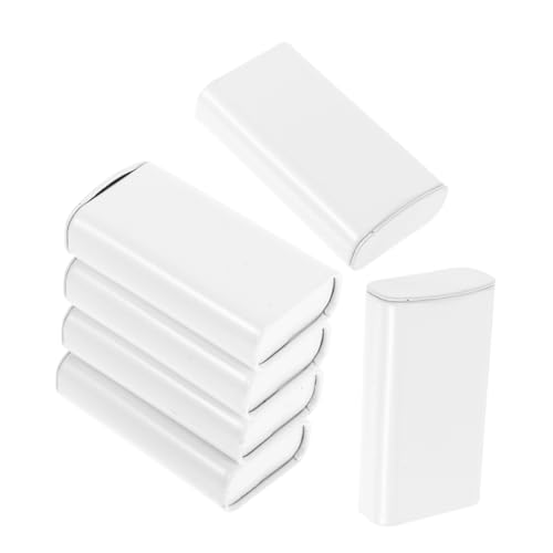 Operitacx 6stücke Kleine Metallbox Als Perlen-Organizer-Box Kaugummibehälter Für Handtasche Mit Deckel Für Nähnadeln Stifte Und Zahnstocher Tragbar Aus Weißblech Operitacx 6stücke Kleine Metallbox Als Perlen-Organizer-Box Kaugummibehälter Für Handtasche Mit Deckel Für Nähnadeln Stifte Und Zahnstocher Tragbar Aus Weißblech von Operitacx