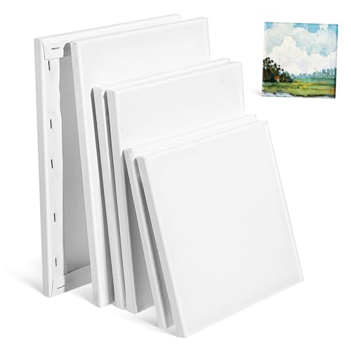 Operitacx 6stücke Leinwandplatten Zum Malen Aus Baumwolle Quadratische Form Für Öl Und Acrylmalerei Vielseitig Einsetzbar Für Künstlerwerkzeuge Und Malzubehör Operitacx 6stücke Leinwandplatten Zum Malen Aus Baumwolle Quadratische Form Für Öl Und Acrylmalerei Vielseitig Einsetzbar Für Künstlerwerkzeuge Und Malzubehör von Operitacx