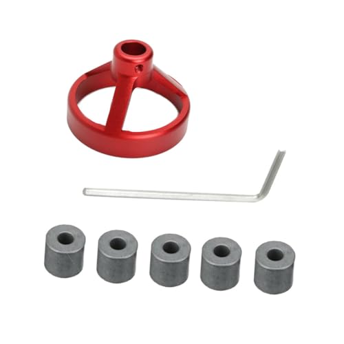 Operitacx 7 Stück Teiliges Holzbohrer bohrhilfe Präziser Bohrloch positionierer mit Bohrbuchsen Schlüssel Robuste Metallkonstruktion Senkrechte Bohrführung Rot Holzbearbeitungshilfe Operitacx 7 Stück Teiliges Holzbohrer bohrhilfe Präziser Bohrloch positionierer mit Bohrbuchsen Schlüssel Robuste Metallkonstruktion Senkrechte Bohrführung Rot Holzbearbeitungshilfe von Operitacx