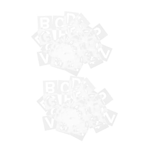 Operitacx 72 Stück Teiliges Buchstaben Zahlenschablonen Langlebigem Kunststoff Wiederverwendbar für Präzise Spraymalerei Diy-kunst Beschilderung und Scrapbooking Leicht und Tragbar für Operitacx 72 Stück Teiliges Buchstaben Zahlenschablonen Langlebigem Kunststoff Wiederverwendbar für Präzise Spraymalerei Diy-kunst Beschilderung und Scrapbooking Leicht und Tragbar für von Operitacx