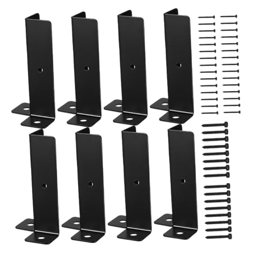 Operitacx 8 Sätze Robuste Metall Pfostenhalter für Holzpfosten Zaunstützen Stabiler Pfostenanker für Terrasse Pergola Pavillon Einfache Befestigung Langlebige Basis Operitacx 8 Sätze Robuste Metall Pfostenhalter für Holzpfosten Zaunstützen Stabiler Pfostenanker für Terrasse Pergola Pavillon Einfache Befestigung Langlebige Basis von Operitacx