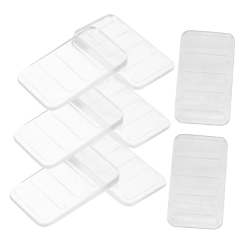 Operitacx 8 Stck Teiliges Transparente Kunststoff Möbelkeile Flexible und Praktische Ausgleichskeile zur Möbelnivellierung Installieren Vielseitig Einsetzbar für Tisch Regal Bett und von Operitacx