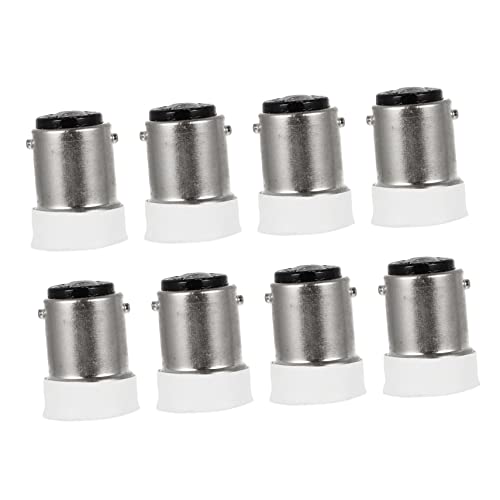 Operitacx 8 Stück Lampenadapter Teilig Langlebig Sichere Verwendung für LED Leuchten und Energiesparlampen Vielseitig Einsetzbar für Tisch und Deckenlampen Operitacx 8 Stück Lampenadapter Teilig Langlebig Sichere Verwendung für LED Leuchten und Energiesparlampen Vielseitig Einsetzbar für Tisch und Deckenlampen von Operitacx