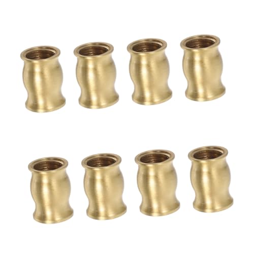 Operitacx 8 Stück Messing Schneidebrettfüße Hohe Möbel Tablettfüße rutschfest Poliert Für Servierplatten Schmuckkästen Holzschneidebretter Operitacx 8 Stück Messing Schneidebrettfüße Hohe Möbel Tablettfüße rutschfest Poliert Für Servierplatten Schmuckkästen Holzschneidebretter von Operitacx