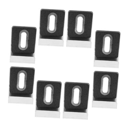 Operitacx 8 Stück Spiegelhalter aus Edelstahl Kleine Flache Glasklemmen zur Wandmontage Robuste Spiegelclips für Bad Schlafzimmer und Duschwand Einfache Installation Dekorativ und Langlebig Operitacx 8 Stück Spiegelhalter aus Edelstahl Kleine Flache Glasklemmen zur Wandmontage Robuste Spiegelclips für Bad Schlafzimmer und Duschwand Einfache Installation Dekorativ und Langlebig von Operitacx
