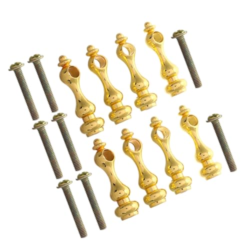 Operitacx 8 Stück Teiliges Dekorative Baluster für Diy Projekte Vielseitige Eisenmöbel Spindeln Glasgeländer Pfostenkappen für Möbel Weinfässer und Servierwagen Einfache Installation von Operitacx