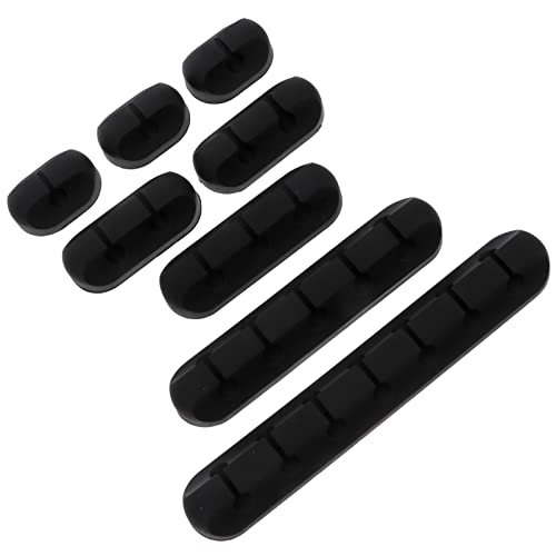 Operitacx 8 Stück Teiliges Kabelhalter Clips Set Selbstklebende Silikon Kabelorganizer für Schreibtisch Kabelmanagement Lösungen für Zuhause und Büro zur Kabelorganisation Operitacx 8 Stück Teiliges Kabelhalter Clips Set Selbstklebende Silikon Kabelorganizer für Schreibtisch Kabelmanagement Lösungen für Zuhause und Büro zur Kabelorganisation von Operitacx