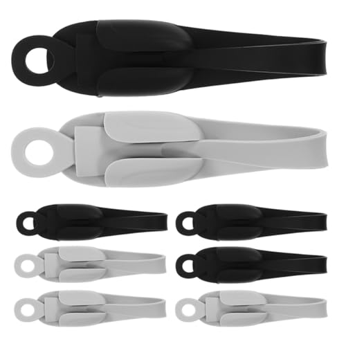 Operitacx 8 Stück Teiliges Kabelorganizer Küchengeräte Flexible Wiederverwendbare Kabelhalter Strapazierfähig und Einfach zu Befestigen Geeignet für Airfryer Kaffeemaschine Toaster und von Operitacx