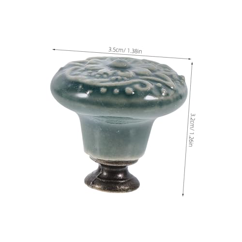 Operitacx 8 Stück Teiliges Keramik Möbelknöpfe mit Vintage Blumenmuster Runde Schrankknöpfe für Küchenschränke und Möbel Einfach zu Montierende Langlebige Möbelgriffe im Neuen Chinesischen Operitacx 8 Stück Teiliges Keramik Möbelknöpfe mit Vintage Blumenmuster Runde Schrankknöpfe für Küchenschränke und Möbel Einfach zu Montierende Langlebige Möbelgriffe im Neuen Chinesischen von Operitacx