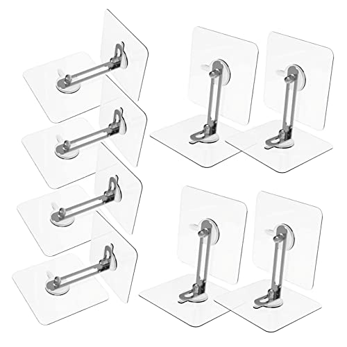 Operitacx 8 Stück Teiliges Möbel Sicherheitsset Selbstklebend Kipp aus Metall kein Bohren für Bücherregal Schrank Kommode Abnehmbar Schützt vor Umkippen Einfache Montage für Große und Operitacx 8 Stück Teiliges Möbel Sicherheitsset Selbstklebend Kipp aus Metall kein Bohren für Bücherregal Schrank Kommode Abnehmbar Schützt vor Umkippen Einfache Montage für Große und von Operitacx
