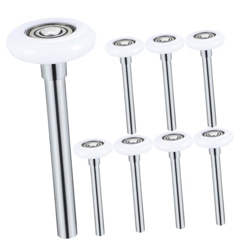 Operitacx 8 Stück Teiliges Nylon Ersatzrollen mit Achse Leise und Vibrationsarm für Geräuscharmes Stabiles Öffnen und Schließen von Garagentoren Operitacx 8 Stück Teiliges Nylon Ersatzrollen mit Achse Leise und Vibrationsarm für Geräuscharmes Stabiles Öffnen und Schließen von Garagentoren von Operitacx