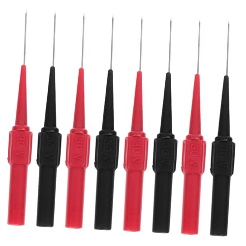 Operitacx 8 Stück Teiliges Präzisions Testsonden Set für Multimeter Ultra Scharfe Nadeln für Präzise Elektrische Tests und Isolationsdurchdringung Geeignet für Verschiedene Messgeräte Operitacx 8 Stück Teiliges Präzisions Testsonden Set für Multimeter Ultra Scharfe Nadeln für Präzise Elektrische Tests und Isolationsdurchdringung Geeignet für Verschiedene Messgeräte von Operitacx