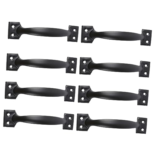 Operitacx 8 Stück Teiliges Schwarzer Bogen Griff Einfache Möbelgriffe für Schrank Kleiderschrank und Schublade Robust und für Vintage Designs Operitacx 8 Stück Teiliges Schwarzer Bogen Griff Einfache Möbelgriffe für Schrank Kleiderschrank und Schublade Robust und für Vintage Designs von Operitacx