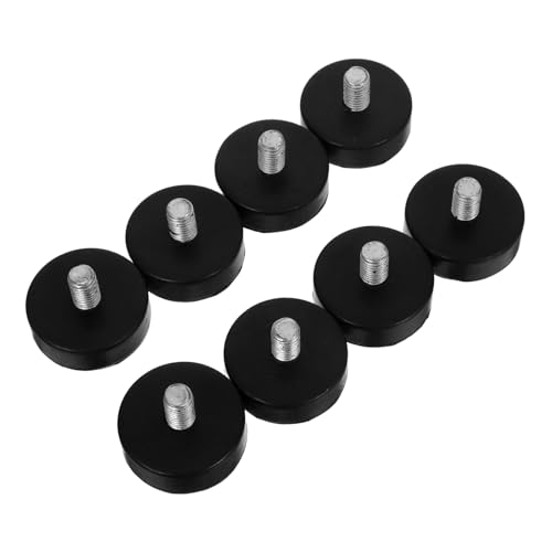 Operitacx 8 Stück Teiliges Verstellbare Möbel-nivellierfüße aus Gummi und Metall Stoßdämpfende Schwere Vibrationsdämpfer für Werkbank Maschine und Möbel Einfache Montage Vibrations Operitacx 8 Stück Teiliges Verstellbare Möbel-nivellierfüße aus Gummi und Metall Stoßdämpfende Schwere Vibrationsdämpfer für Werkbank Maschine und Möbel Einfache Montage Vibrations von Operitacx