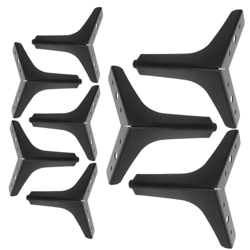 Operitacx 8Stücke Metallmöbelbeine Stabile Möbelfüße für Tv Schränke Sofas und Couchtische Robustes Design Schwarz für Vielseitige Möbelanwendungen Einfache Montage Langlebig Operitacx 8Stücke Metallmöbelbeine Stabile Möbelfüße für Tv Schränke Sofas und Couchtische Robustes Design Schwarz für Vielseitige Möbelanwendungen Einfache Montage Langlebig von Operitacx