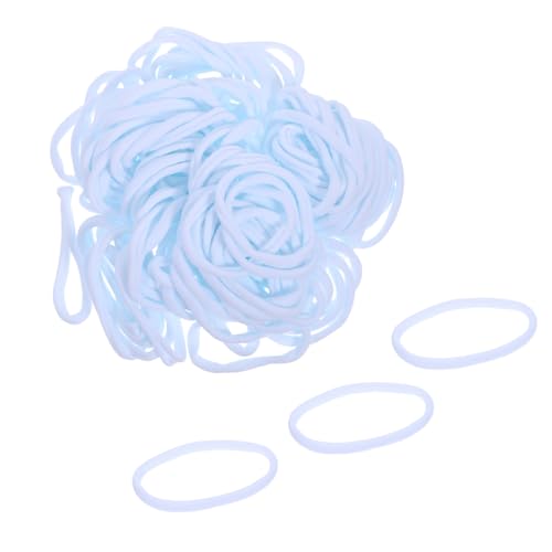 Operitacx 96 Stück Elastische Potholder Loom Loops aus Polyacrylic Faser Wiederverwendbare Strapazierfähige Webschlaufen Nachfüllset für Handwerksprojekte DIY Stoff Geldbörsen Untersetzer von Operitacx