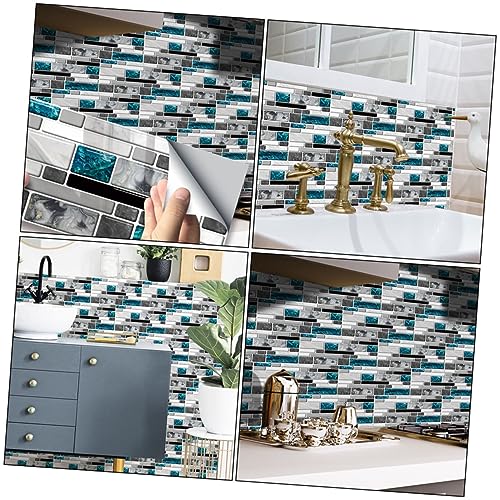 Operitacx 9Stücke Marmor Wandaufkleber Blaues Agat Design Selbstklebend Wasserfest Dekoration für Wohnzimmer Küche und Badezimmer Fliesenaufkleber für Glatte Oberflächen Operitacx 9Stücke Marmor Wandaufkleber Blaues Agat Design Selbstklebend Wasserfest Dekoration für Wohnzimmer Küche und Badezimmer Fliesenaufkleber für Glatte Oberflächen von Operitacx