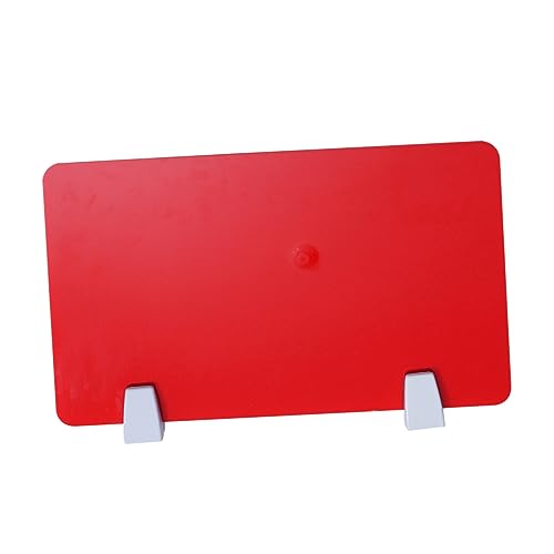 Operitacx Acryl Trennwand für Schreibtisch Rot Praktische Desktop Trennwand für Schule und Büro Installieren Störungen und Privatsphäre Operitacx Acryl Trennwand für Schreibtisch Rot Praktische Desktop Trennwand für Schule und Büro Installieren Störungen und Privatsphäre von Operitacx