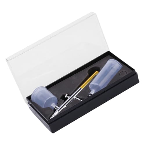 Operitacx Airbrush Set mit Düse Handgeführtes Farbsprühsystem für Nagelkunst Modellbau Tattoo Cake Design Profi Airbrush Kit aus Langlebig Präzise Sprühen Fein Justierbar Operitacx Airbrush Set mit Düse Handgeführtes Farbsprühsystem für Nagelkunst Modellbau Tattoo Cake Design Profi Airbrush Kit aus Langlebig Präzise Sprühen Fein Justierbar von Operitacx