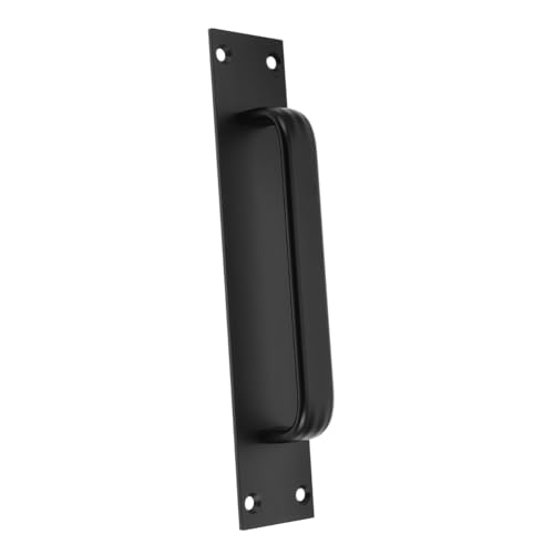 Operitacx Aluminiumlegierung Schiebetürgriff mit Platte Schwarz für Kleiderschrank und Wohnmobil Außentür Robust und Komfortabel Einfach zu Montieren und Langlebig Operitacx Aluminiumlegierung Schiebetürgriff mit Platte Schwarz für Kleiderschrank und Wohnmobil Außentür Robust und Komfortabel Einfach zu Montieren und Langlebig von Operitacx