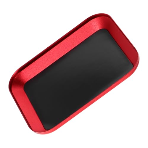 Operitacx Aluminiumlegierung Schrauben aufbewahrungsplatte Magnetisch für Kleine Metallteile Rc Modell Auto Schrauben Organizer Rot von Operitacx