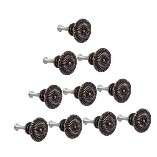 Operitacx Antiker Stil Schubladengriff Pull Handle Teiliges mit Schrauben für Schrank Kommode und Schmuckkasten Langlebig und Kreativ Gestaltet Operitacx Antiker Stil Schubladengriff Pull Handle Teiliges mit Schrauben für Schrank Kommode und Schmuckkasten Langlebig und Kreativ Gestaltet von Operitacx