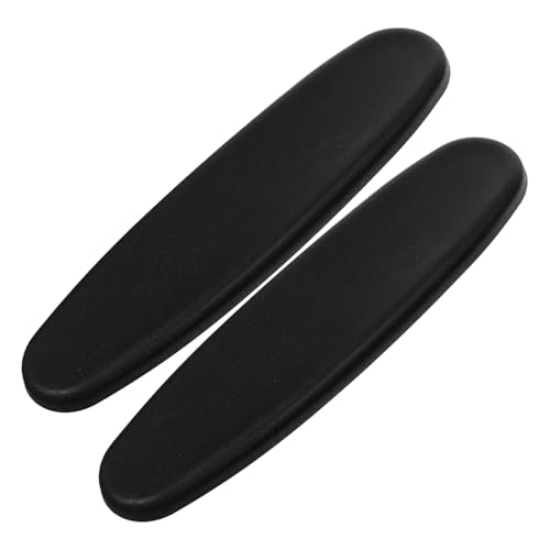 Operitacx Armlehnenpolster für Bürostuhl Strapazierfähige PU Ersatz Armauflagen Ergonomisch Geformt für Gaming und Schreibtischstühle Komfortable Stabile Armstützen für Bequemlichkeit und von Operitacx