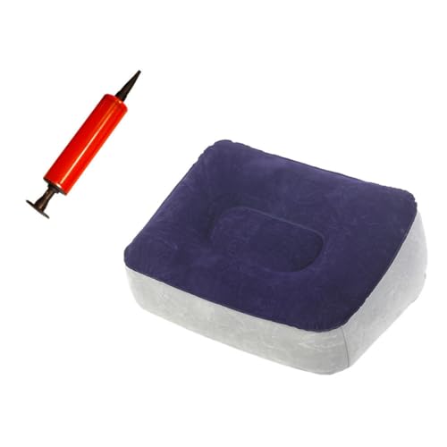 Operitacx Aufblasbarer PVC Fußhocker mit Beflockung Schnelles Aufblasen Aufblasbare Fußstütze für Reisen Flugzeug Auto Büro Leichter Sicherer Luftfußhocker mit Leck Ventil Zufällige Farbe Operitacx Aufblasbarer PVC Fußhocker mit Beflockung Schnelles Aufblasen Aufblasbare Fußstütze für Reisen Flugzeug Auto Büro Leichter Sicherer Luftfußhocker mit Leck Ventil Zufällige Farbe von Operitacx