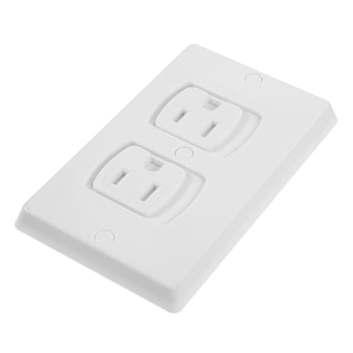 Operitacx Automatische Steckdosen Kindersicherung Selbstschließend Babyproof Schutzabdeckung Abs Material Sicherer Steckdosenschutz für Junge Mädchen und Kleinkinder Einfache Montage von Operitacx