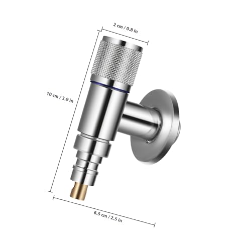 Operitacx Automatisches Absperrventil Waschmaschinen Wasserhahn Anschluss Edelstahl Waschmaschinenarmatur mit Dichtungen Leckschutz Platzsparend Einfache Installation für Operitacx Automatisches Absperrventil Waschmaschinen Wasserhahn Anschluss Edelstahl Waschmaschinenarmatur mit Dichtungen Leckschutz Platzsparend Einfache Installation für von Operitacx