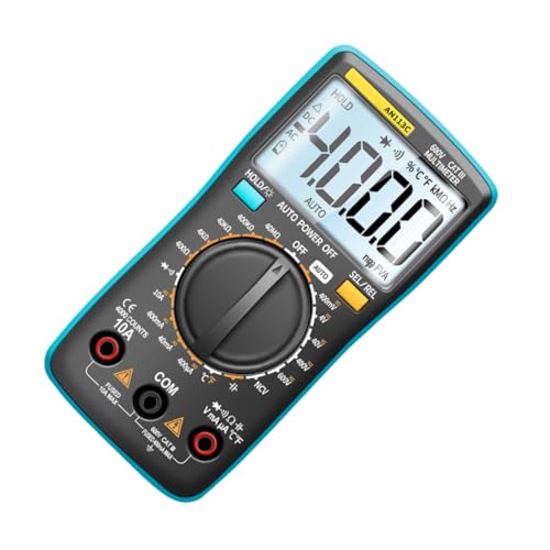 Operitacx Automatisches Digitales Multimeter mit Großem Lcd display Automatischer Messbereichswahl Tragbares Elektronik messgerät Sicherer Schutz durch Doppelte Sicherung Handlich und Operitacx Automatisches Digitales Multimeter mit Großem Lcd display Automatischer Messbereichswahl Tragbares Elektronik messgerät Sicherer Schutz durch Doppelte Sicherung Handlich und von Operitacx