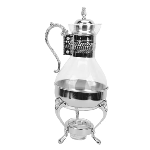 beheizte Kaffeekanne Kaffee Espresso beheizbare teekanne kaffeekännchen coffee pot Kaffeekonzentrat kaffeepadmaschine Kaffeekocher aus Glas Kaffee Wasserkocher Mit Deckel Krug Herd von Operitacx