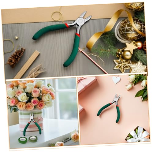 Operitacx Blumen-arrangement Werkzeugset mit Grünem Floristenband Blumendraht Drahtschneider und Stecknadeln Vielseitiges DIY Bouquets Zubehör für Hochzeiten Partys und Dekorationen von Operitacx