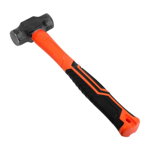 Operitacx Carbon Steel Octagonal Hammer mit Stoßdämpfendem Griff Ergonomischer Multifunktionshammer für Wandabriss Bau und Heimwerker Langlebiges Vielseitiges Werkzeug Operitacx Carbon Steel Octagonal Hammer mit Stoßdämpfendem Griff Ergonomischer Multifunktionshammer für Wandabriss Bau und Heimwerker Langlebiges Vielseitiges Werkzeug von Operitacx