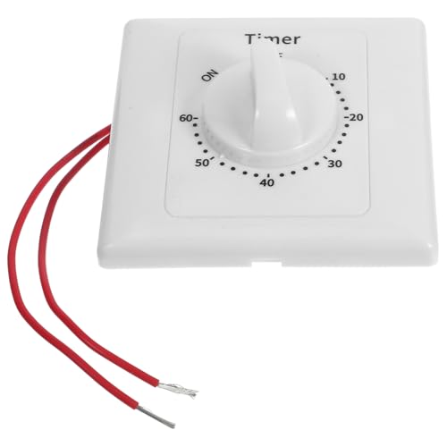 Operitacx Countdown Timer Steckdose für Innenräume Automatischer Zeitschalter für Elektrische Geräte Wie Heizungen Ventilatoren und Router Minuten Benutzerfreundlich und von Operitacx