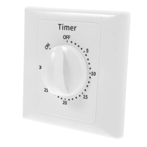 Operitacx Countdown Timer Zeitschaltuhr Steckdose Programmierbar Minuten Automatischer Abschaltmodus Für Innenbereich Energiesparend Vielseitig Einsetzbar Für Licht Ventilatoren Wasserpumpe von Operitacx