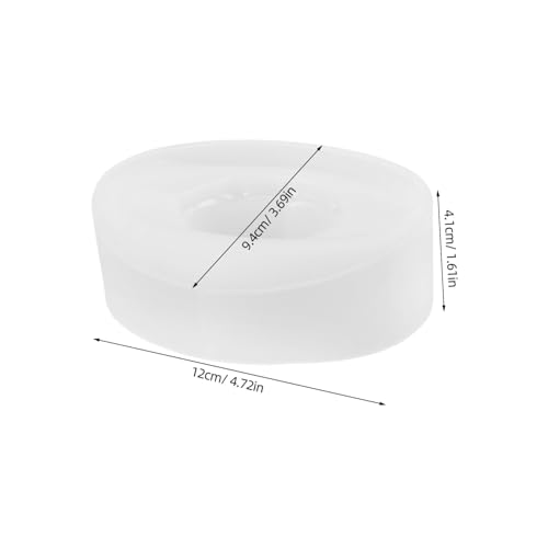 Operitacx Cowboy Hut Silikonform für Resin Gießen Vielseitige Epoxidharzform für Schmucktabletts Weihnachtliche Dekoration Detailgetreue Cowboyhut-form Einfaches Entformen DIY Bastelset von Operitacx