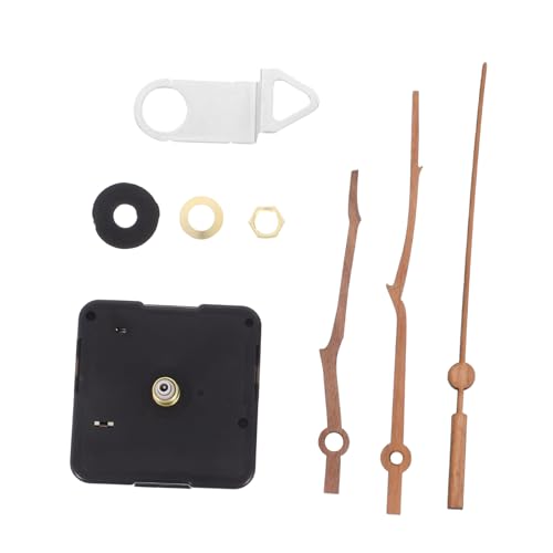 Operitacx DIY Silent Clock Movement mit Langen Achsen und Eleganten Walnusszeigern Lautloses Uhrenmechanismus für Wanddekoration für Ruhige Umgebungen und Uhr Reparaturen Operitacx DIY Silent Clock Movement mit Langen Achsen und Eleganten Walnusszeigern Lautloses Uhrenmechanismus für Wanddekoration für Ruhige Umgebungen und Uhr Reparaturen von Operitacx